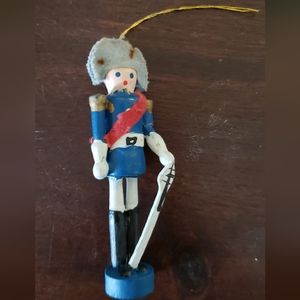 Vintage Steinbach wooden soldier